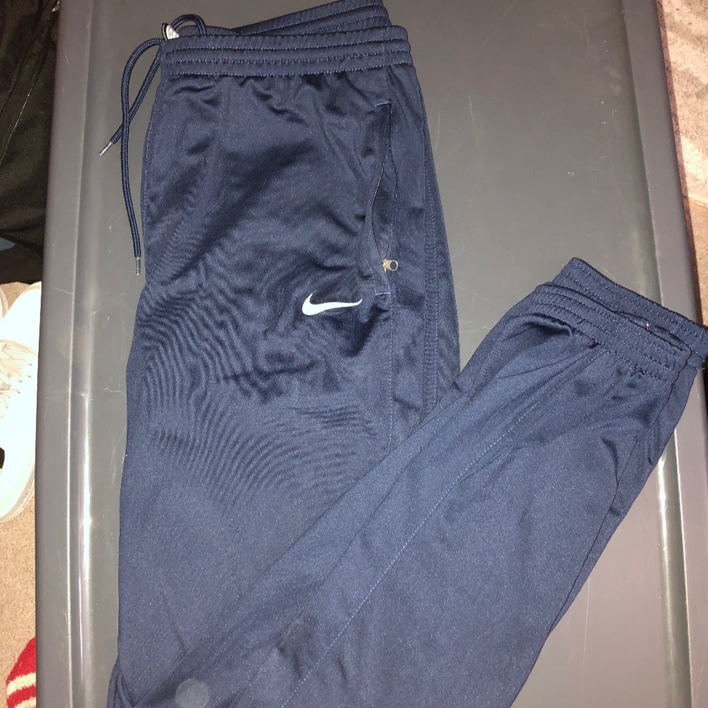 Navy Nike Dri Fit Sweatpants
